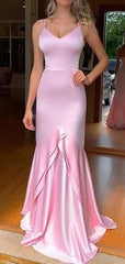 Elegant Mermaid Long Prom Dresses, Modest Evening Party Prom Dresses, 2020 Dresses