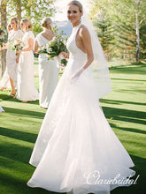 2 Pieces Elegant Long Country Wedding Dresses