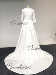Feedback For Half Sleeves Wedding Dresses
