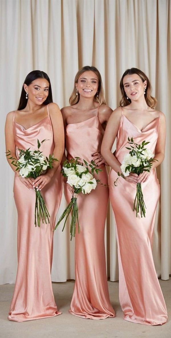2020 Popular Wedding Guest Dresses . Simple Long Bridesmaid Dresses