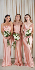 2020 Popular Wedding Guest Dresses . Simple Long Bridesmaid Dresses