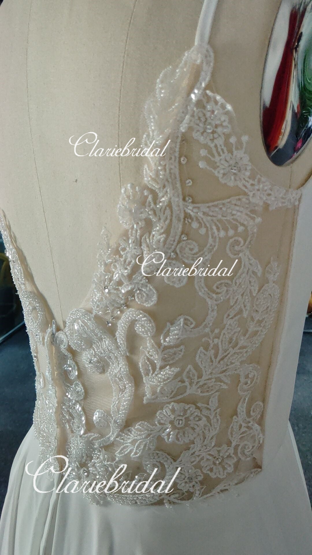 Feedback for Chiffon Beaded Wedding Dresses