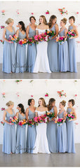 Blue A-line Bridesmaid Dresses, Popular Bridesmaid Dresses
