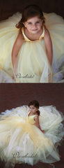 A-line Tulle Little Girl Princess Flower Girl Dresses