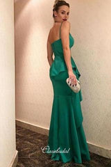 2019 Modest Strap Long Prom Dresses, Newest Cheap Prom Dresses